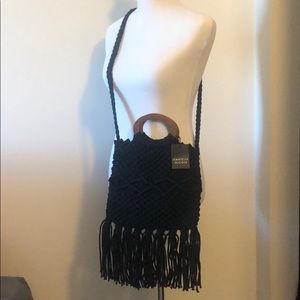 Danielle Nicole Macramé Boho Bag